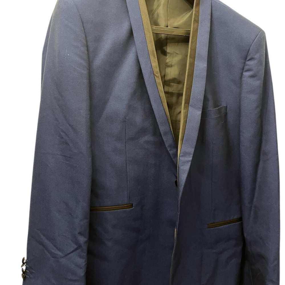 Harry Brown London Men’s Blue Blazer and Pants Black Label Slim Fit